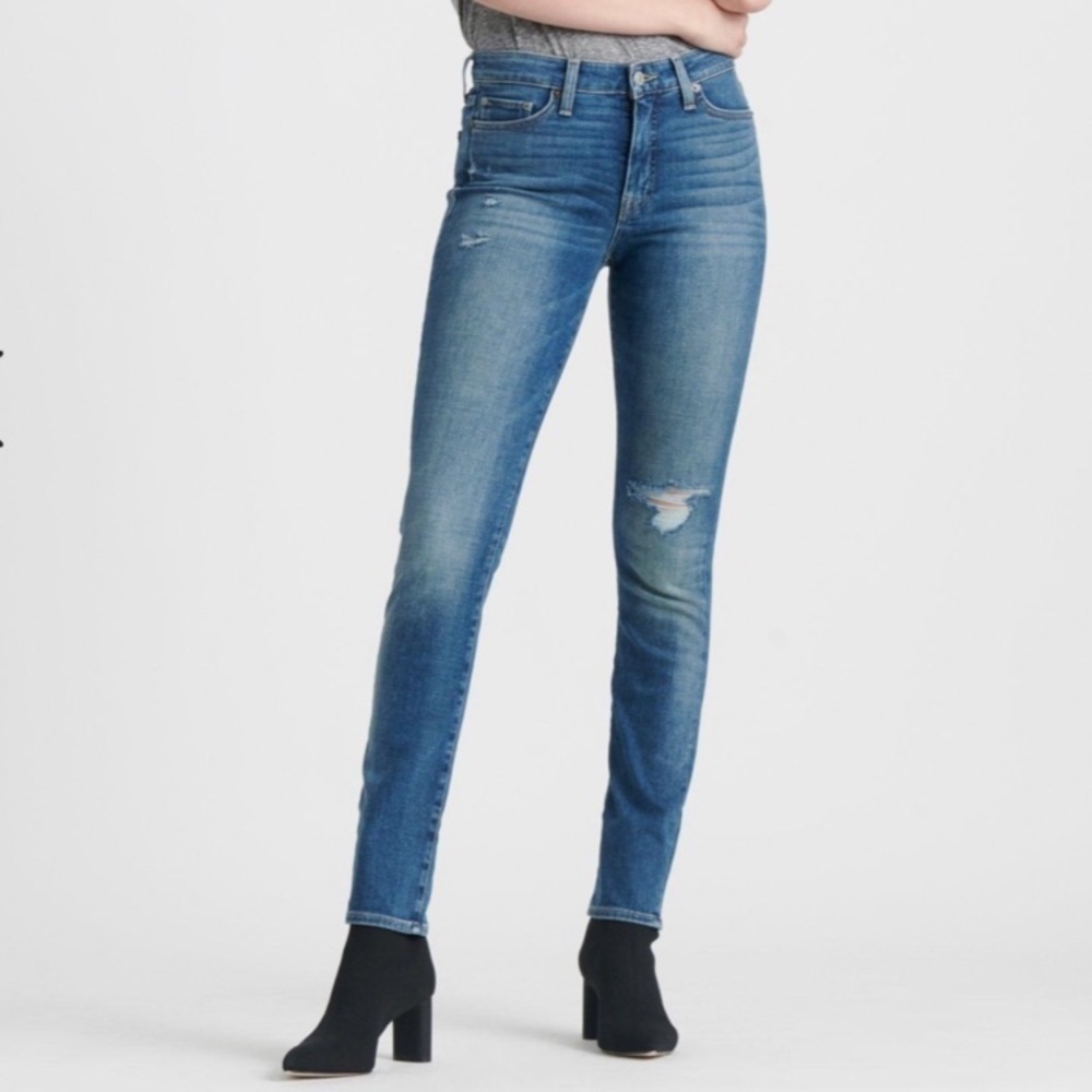 Lucky Brand Hayden skinny jean distressed size 4/27 medium wash